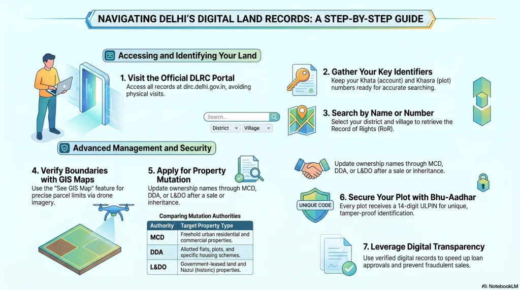 Delhi Land Records (DLRC)