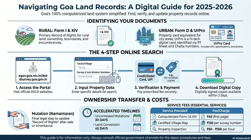 Goa Land Records